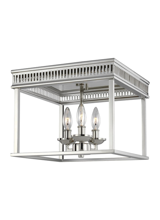 Woodruff Ceiling Light in Polished Nickel - Lamps Expo