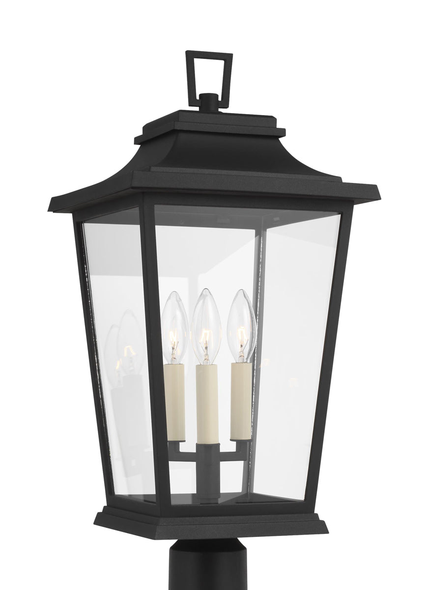 Warren Outdoor Lighting in Textured Black - Lamps Expo