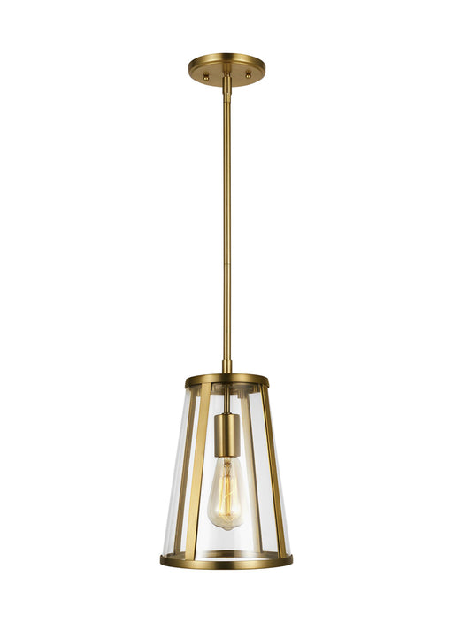 Harrow Pendant in Burnished Brass - Lamps Expo