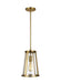 Harrow Pendant in Burnished Brass - Lamps Expo