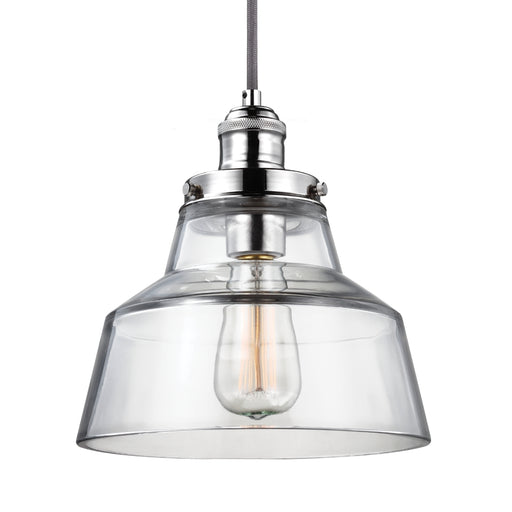 Baskin Pendant in Polished Nickel - Lamps Expo