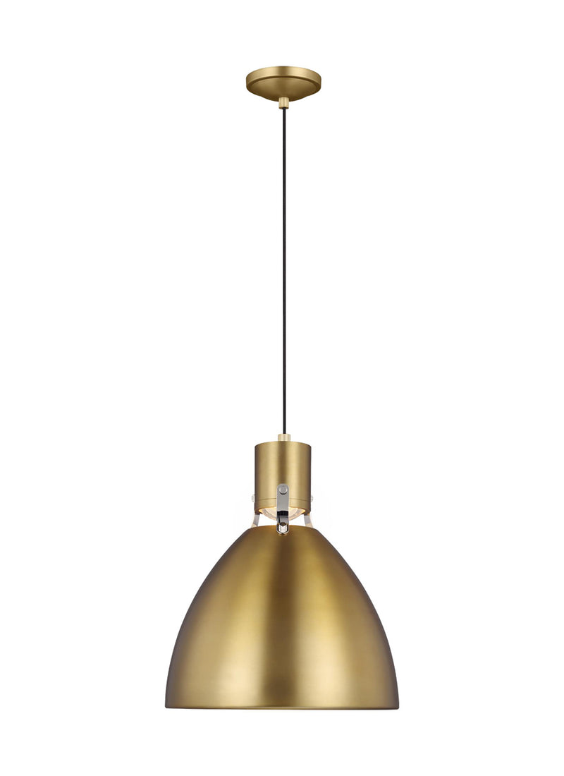 Brynne Pendant in Burnished Brass - Lamps Expo