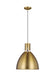 Brynne Pendant in Burnished Brass - Lamps Expo
