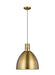 Brynne Pendant in Burnished Brass - Lamps Expo