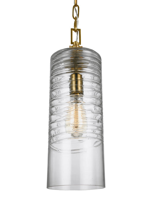 Elmore Pendant in Burnished Brass - Lamps Expo