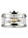 Harrow Ceiling Light in Polished Nickel - Lamps Expo