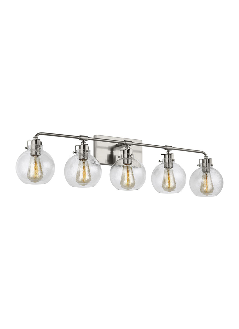Clara Bath Sconce in Satin Nickel - Lamps Expo