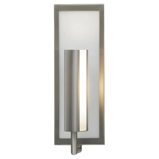 Mila Bath Sconce in Brushed Steel - Lamps Expo