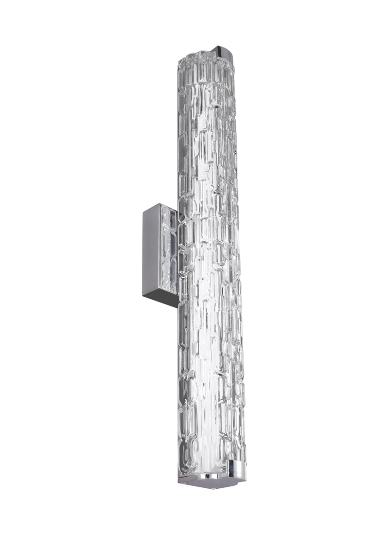 Cutler Bath Sconce in Chrome - Lamps Expo