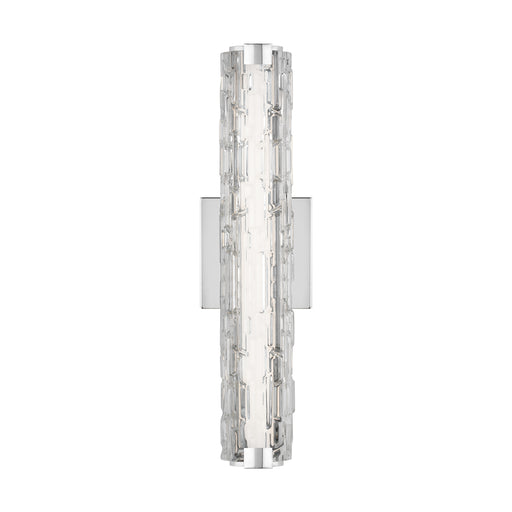 Cutler Bath Sconce in Chrome - Lamps Expo