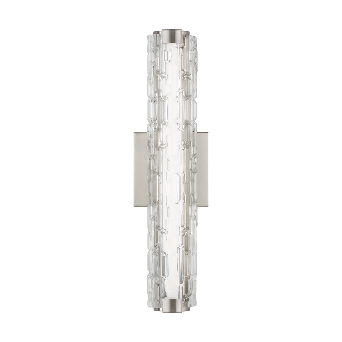 Cutler Bath Sconce in Satin Nickel - Lamps Expo