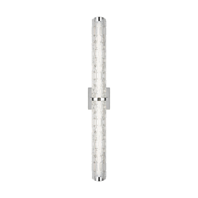 Cutler Bath Sconce in Chrome - Lamps Expo