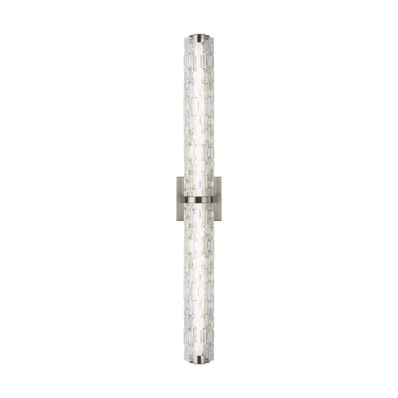 Cutler Bath Sconce in Satin Nickel - Lamps Expo