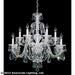 Sterling 12-Light Chandelier in Silver - Lamps Expo