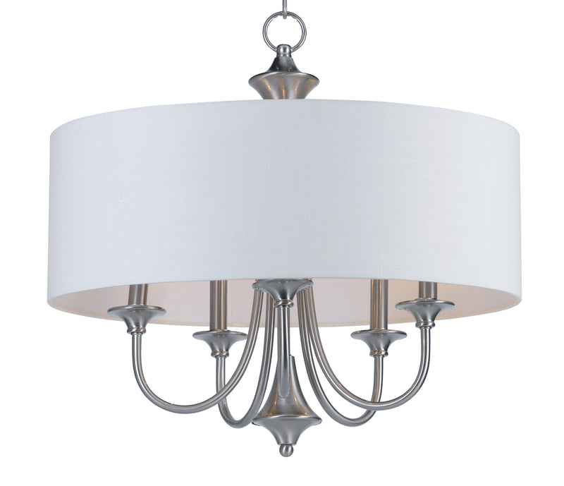 Bongo 5-Light Pendant in Satin Nickel - Lamps Expo
