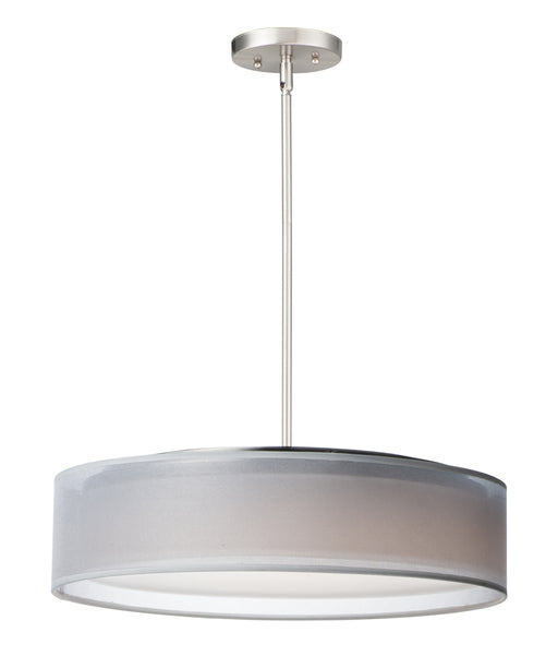 Prime 20"W LED Pendant in Satin Nickel - Lamps Expo