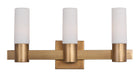 Contessa 3-Light Bath Sconce in Natural Aged Brass - Lamps Expo