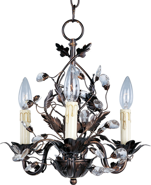 Elegante 3-Light Chandelier in Oil Rubbed Bronze - Lamps Expo