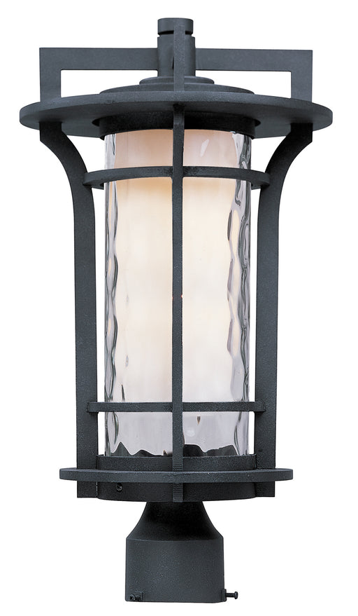 Oakville 1-Light Outdoor Pole/Post Lantern in Black Oxide - Lamps Expo