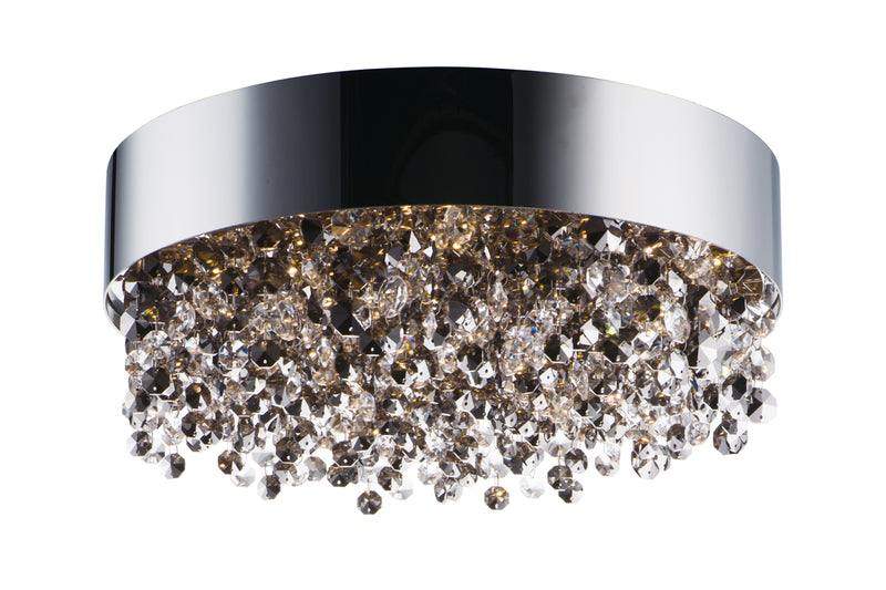 Mystic 11-Light LED Flush Mount in Polished Chrome - Lamps Expo