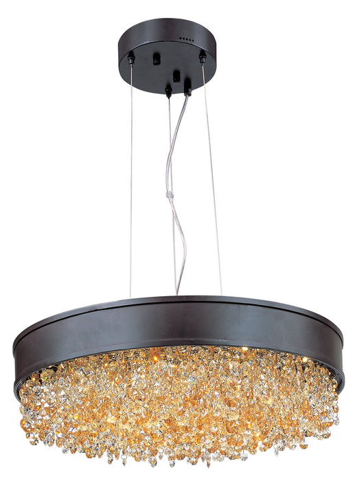 Mystic 22-Light LED Pendant in Bronze - Lamps Expo