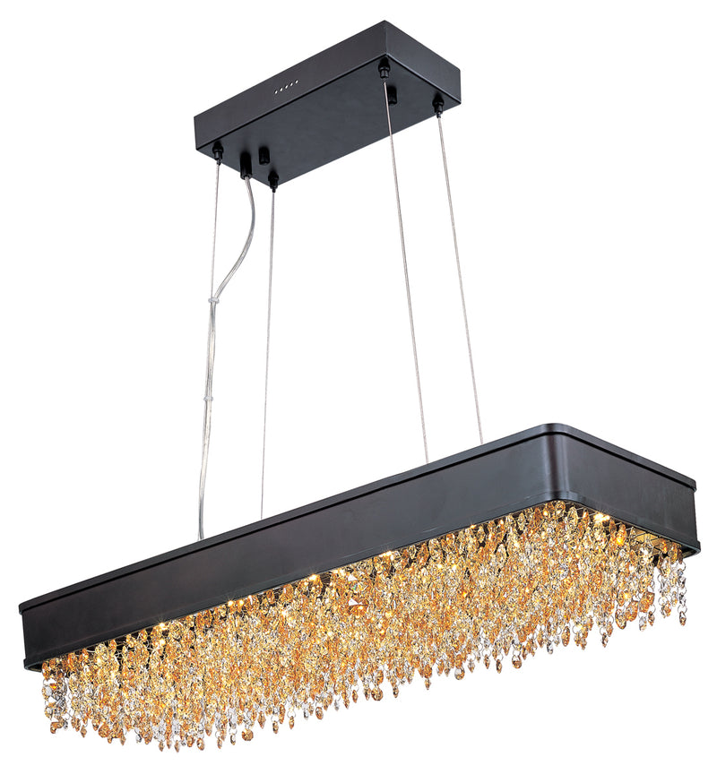 Mystic 22-Light LED Pendant in Bronze - Lamps Expo