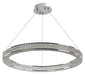 Eternity 30" LED Pendant in Polished Chrome - Lamps Expo