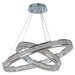 Eternity 2-Tier LED Pendant in Polished Chrome - Lamps Expo