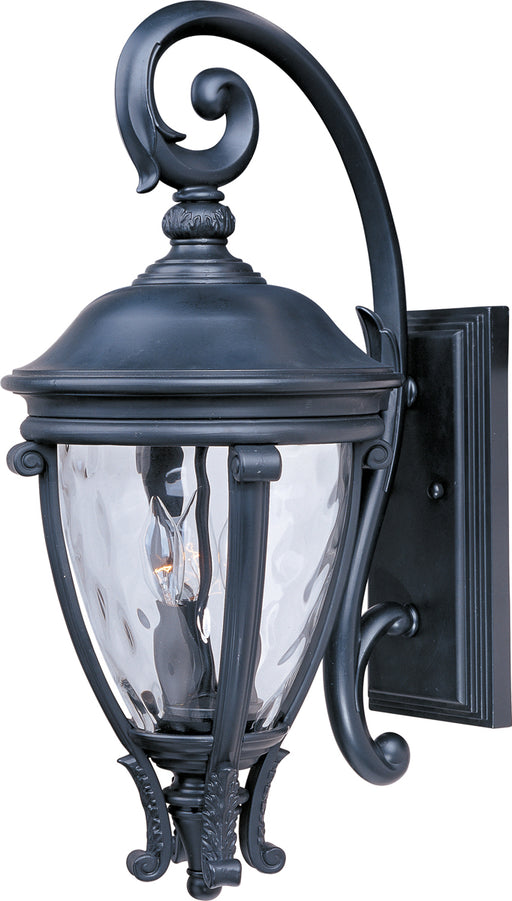 Camden VX 3-Light Outdoor Wall Lantern in Black - Lamps Expo