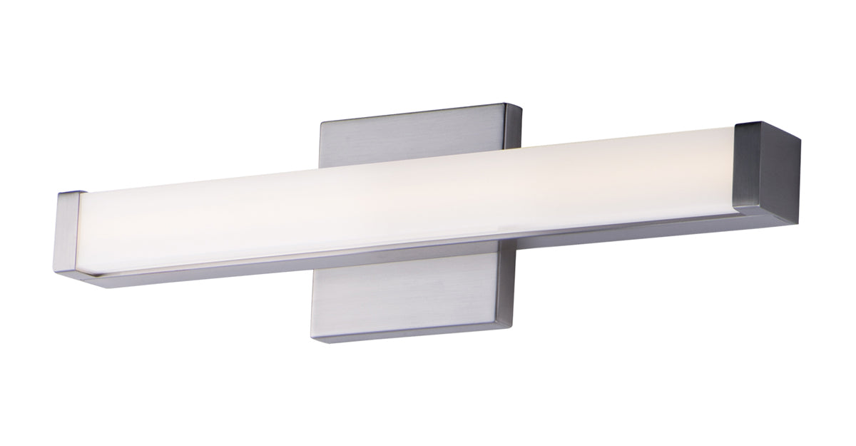 Spec 18" LED Bath Sconce in Satin Nickel - Lamps Expo