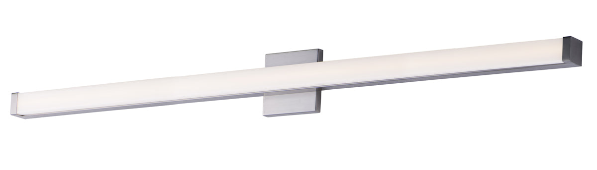 Spec 48" LED Bath Sconce in Satin Nickel - Lamps Expo