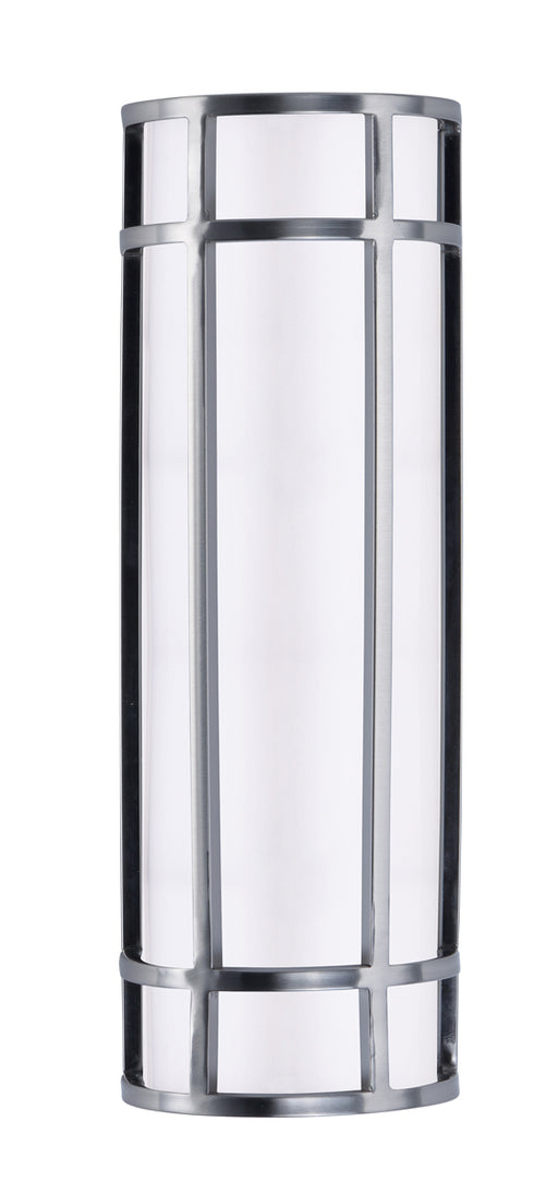 Moon Ray 18" LED Outdoor Wall Sconce in Satin Nickel - Lamps Expo