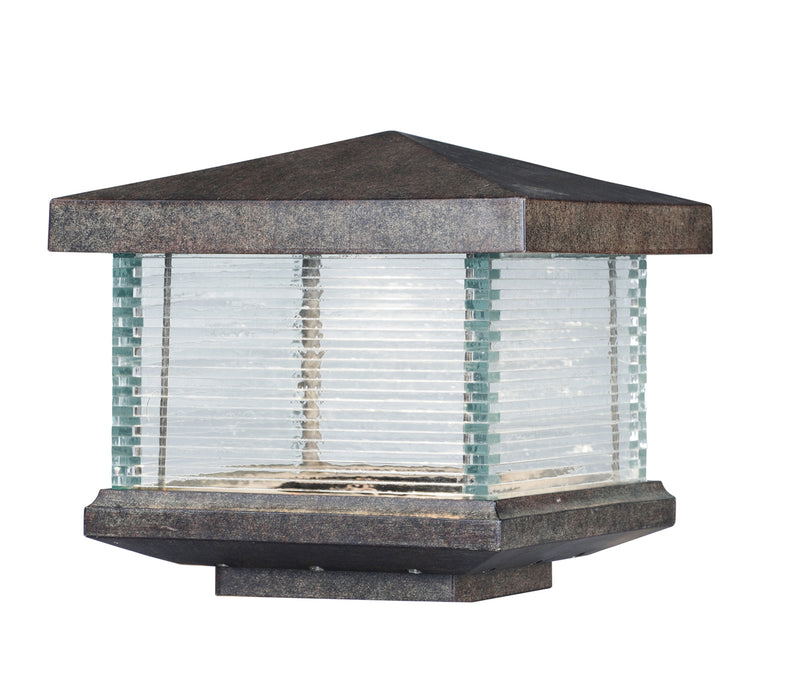 Triumph VX LED Outdoor Deck Lantern in Earth Tone - Lamps Expo