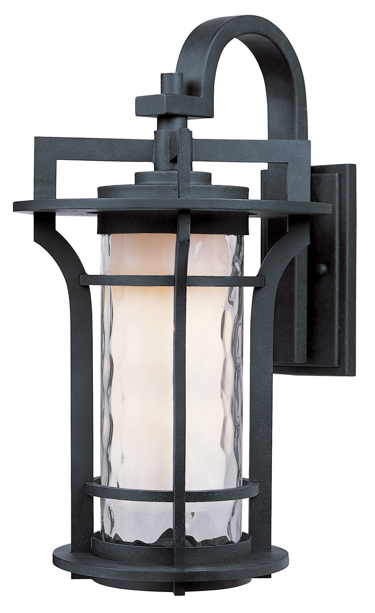 Oakville LED 1-Light Outdoor Wall Lantern in Black Oxide - Lamps Expo