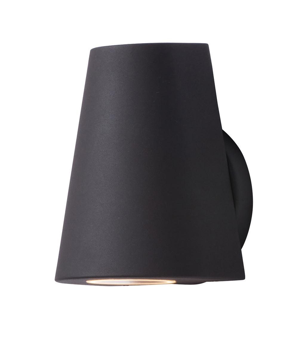 Mini 1-Light LED Outdoor Wall Sconce in Architectural Bronze - Lamps Expo