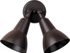 Spots 2-Light Outdoor Wall Mount in Tawny Bronze - Lamps Expo