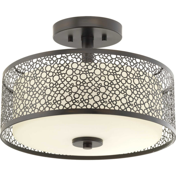 Mingle LED 14" Semi-Flush Mount - Lamps Expo