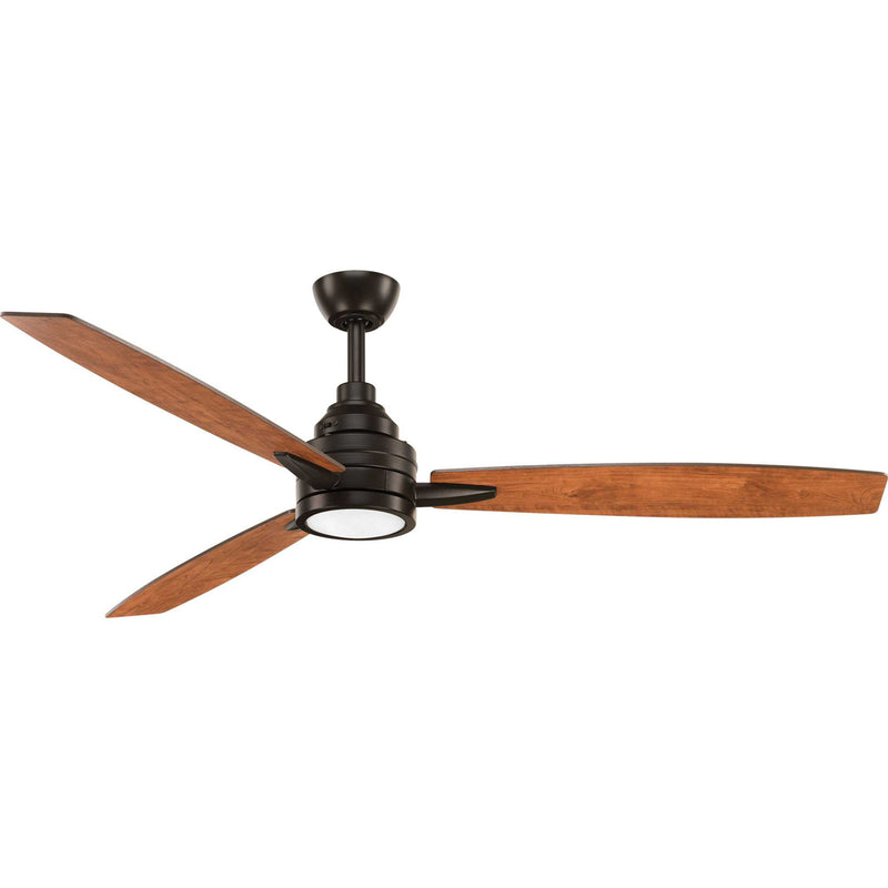 Gaze 60" LED 3 Plywood Blade Fan - Lamps Expo
