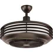 Sanford 24" Enclosed Indoor/Outdoor Ceiling Fan with LED Light - Lamps Expo