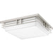 Helm 2-Light 14" LED Flush Mount - Lamps Expo