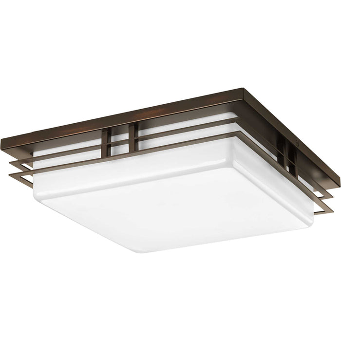 Helm 2-Light 14" LED Flush Mount - Lamps Expo