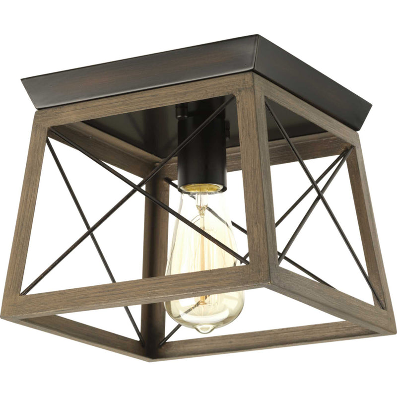 Briarwood 1-Light 9.50" Flush Mount - Lamps Expo