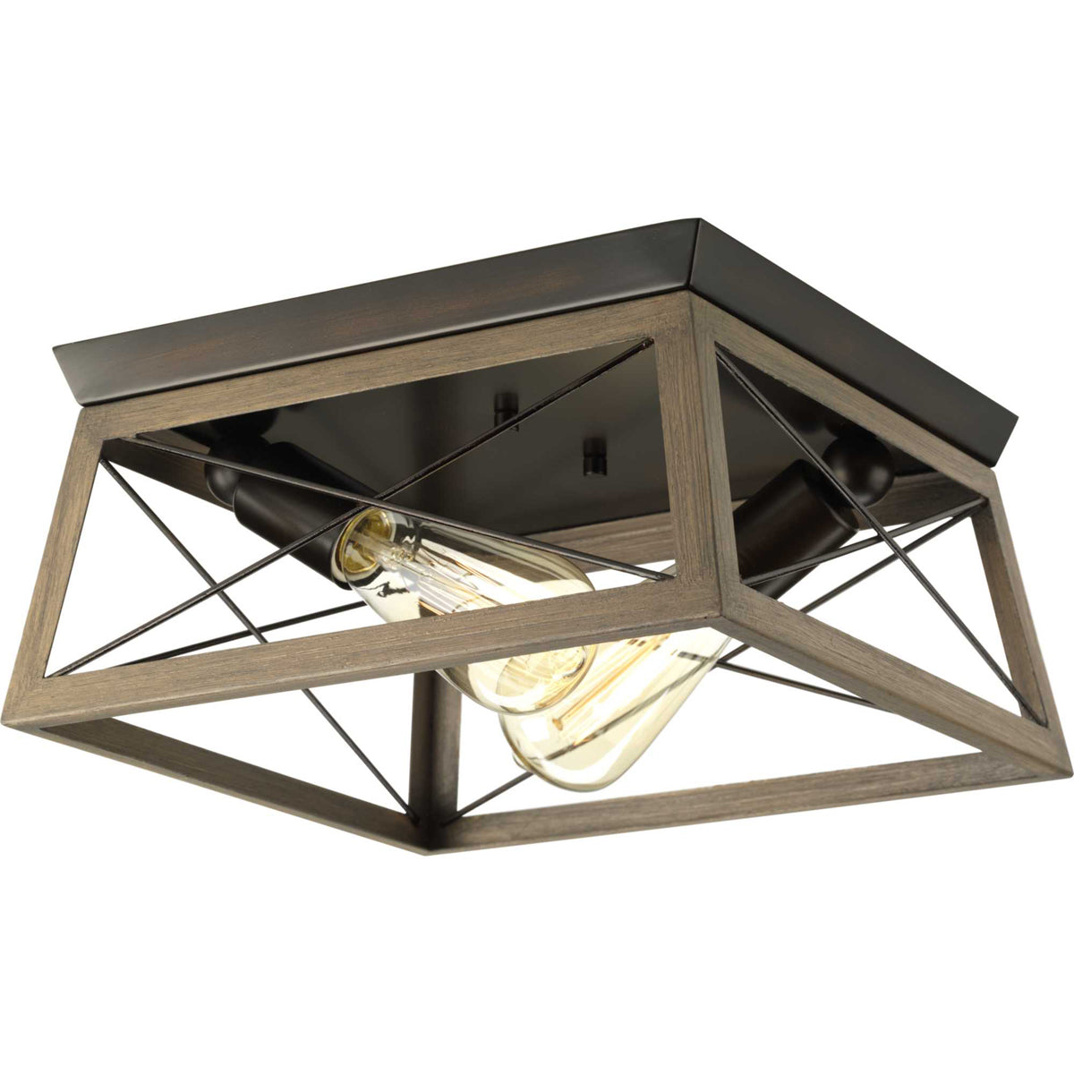 Briarwood 2-Light Flush Mount - Lamps Expo
