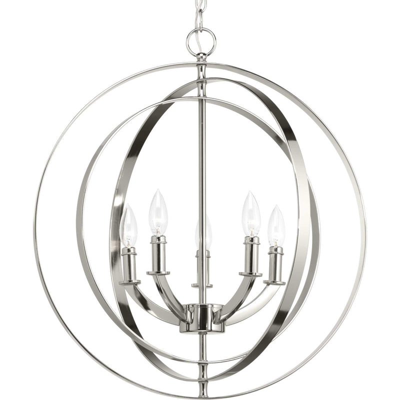 Equinox 5-Light Foyer Chandelier - Lamps Expo
