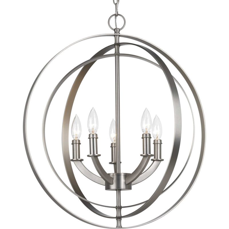 Equinox 5-Light Foyer Chandelier - Lamps Expo