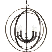 Equinox 5-Light Foyer Chandelier - Lamps Expo