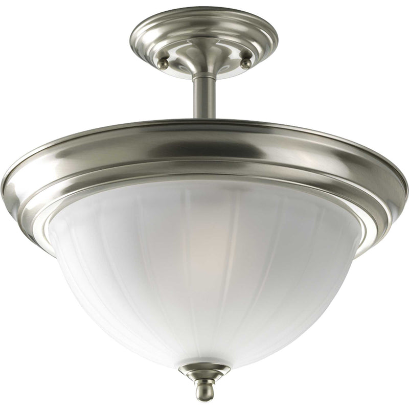 2-Light Melon 13.25" Close-to-Ceiling - Lamps Expo