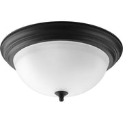 3-Light Dome Glass 15.25" Close-to-Ceiling - Lamps Expo