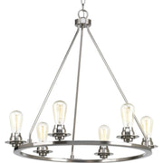 Debut 6-Light Chandelier - Lamps Expo