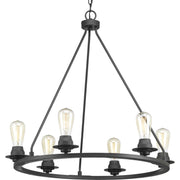 Debut 6-Light Chandelier - Lamps Expo